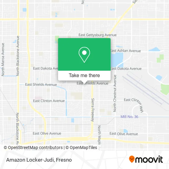 Amazon Locker-Judi map