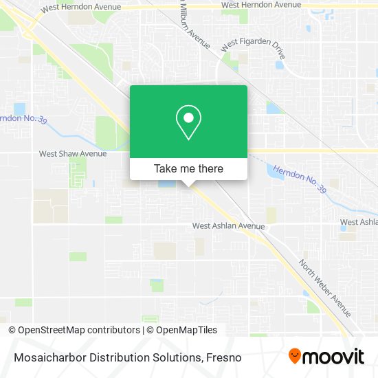 Mosaicharbor Distribution Solutions map