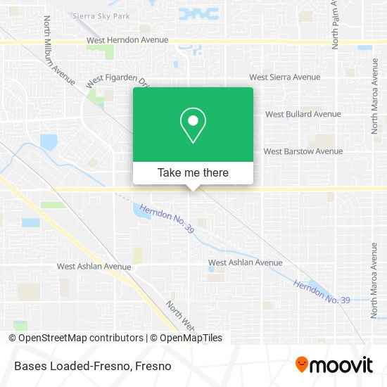 Mapa de Bases Loaded-Fresno