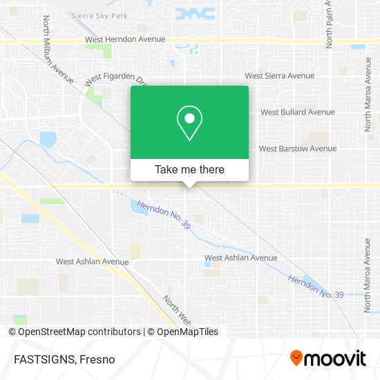 FASTSIGNS map