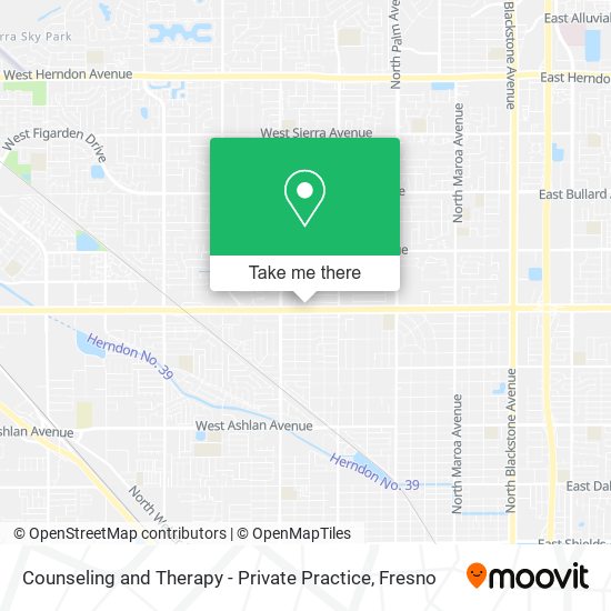 Mapa de Counseling and Therapy - Private Practice