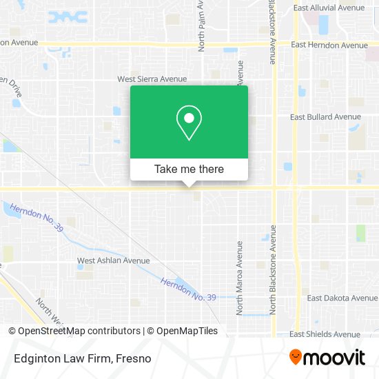 Edginton Law Firm map