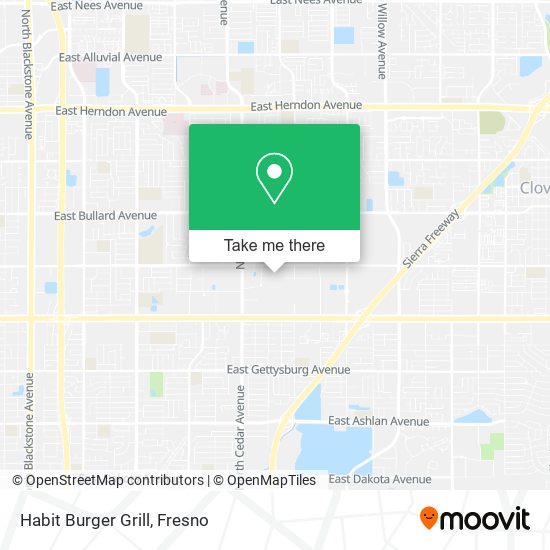 Mapa de Habit Burger Grill