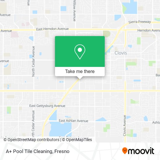 Mapa de A+ Pool Tile Cleaning