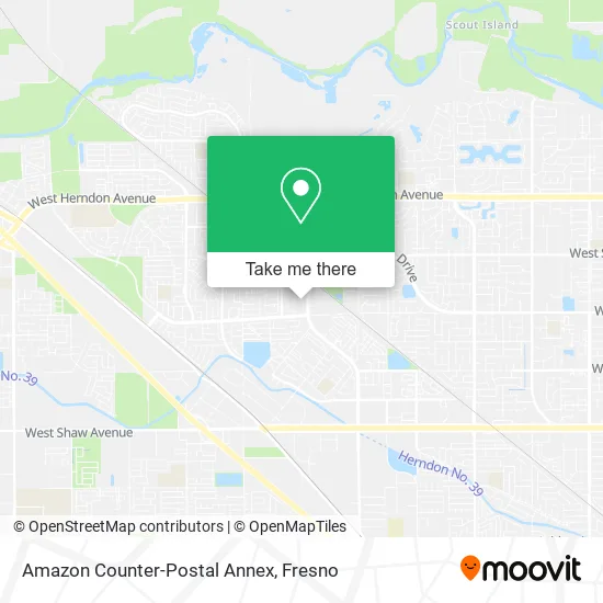 Amazon Counter-Postal Annex map