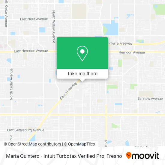 Maria Quintero - Intuit Turbotax Verified Pro map
