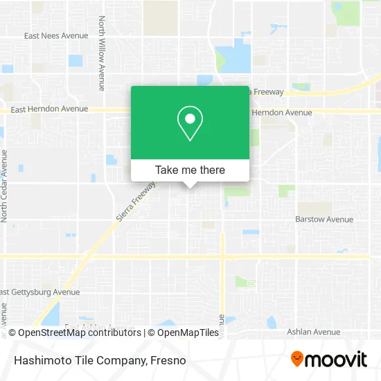 Hashimoto Tile Company map