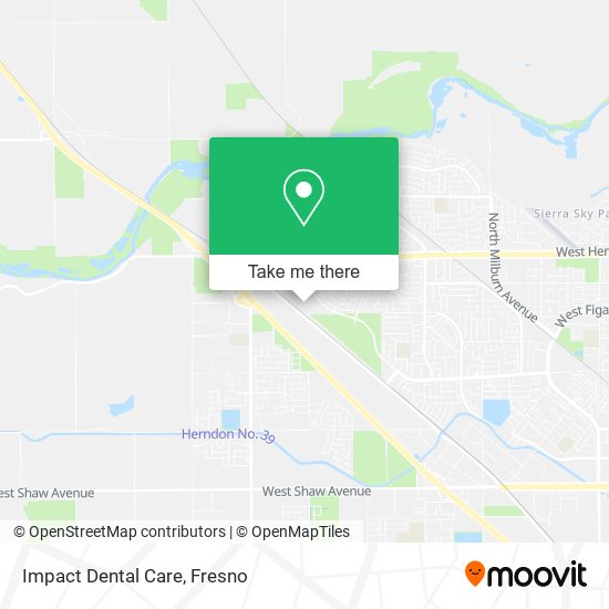 Mapa de Impact Dental Care