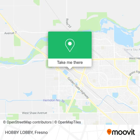 HOBBY LOBBY map