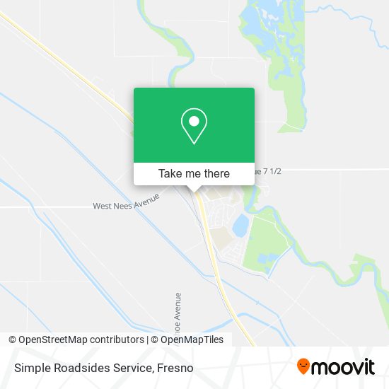 Simple Roadsides Service map