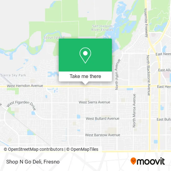 Shop N Go Deli map