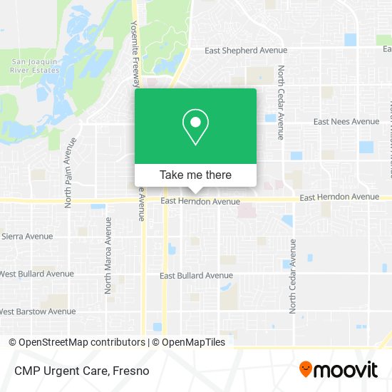 CMP Urgent Care map