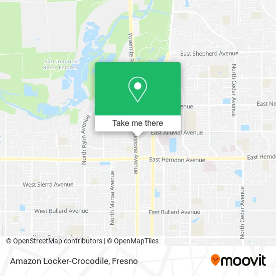 Amazon Locker-Crocodile map