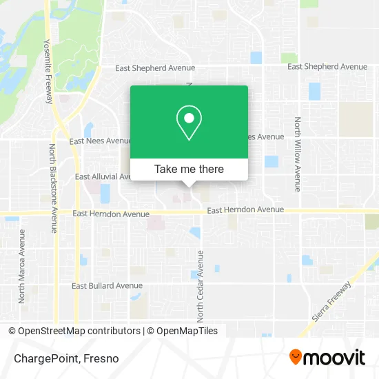 ChargePoint map