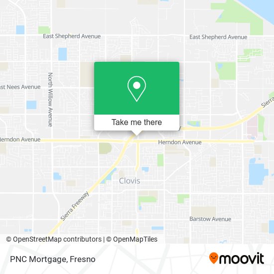 Mapa de PNC Mortgage