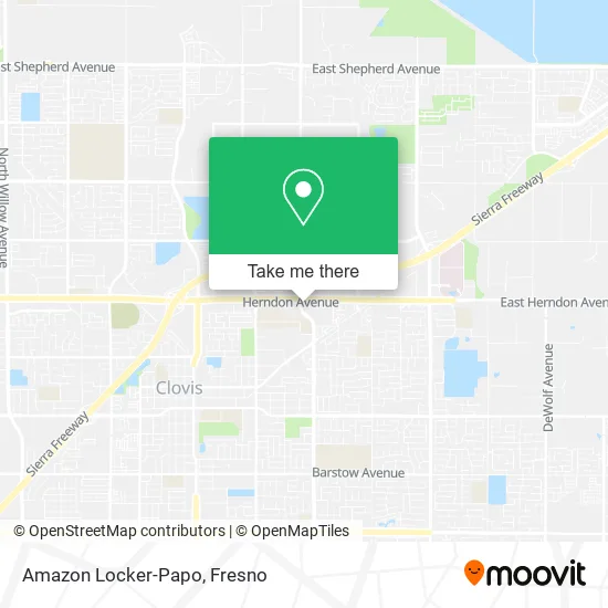 Amazon Locker-Papo map
