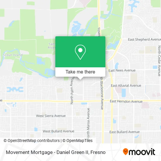 Movement Mortgage - Daniel Green II map