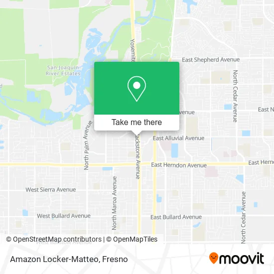 Amazon Locker-Matteo map