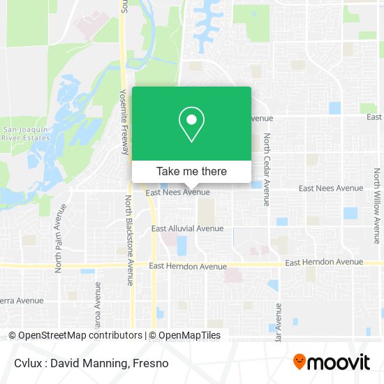 Mapa de Cvlux : David Manning