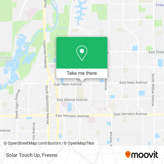 Solar Touch Up map