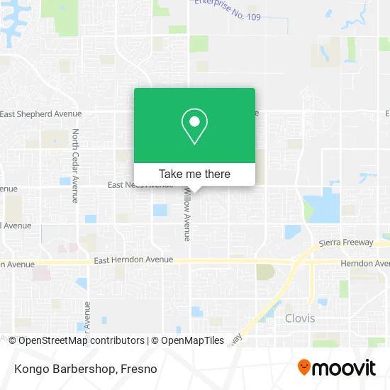 Kongo Barbershop map