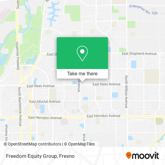 Freedom Equity Group map
