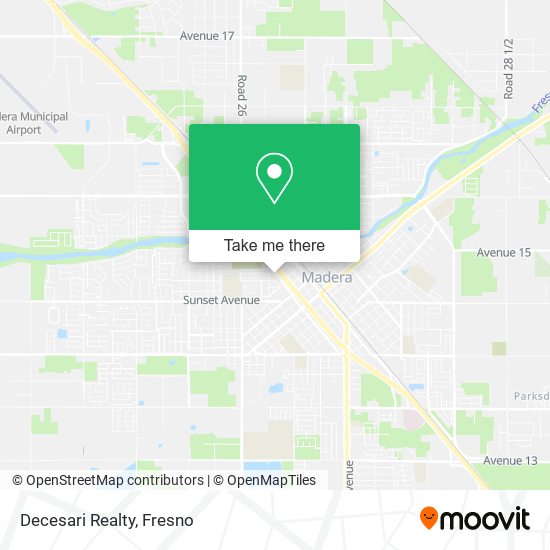 Decesari Realty map