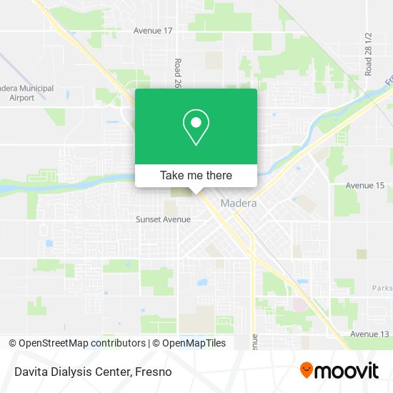 Davita Dialysis Center map