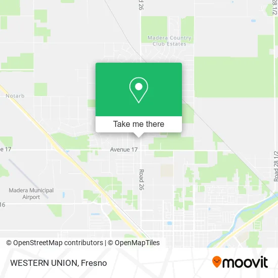 Mapa de WESTERN UNION