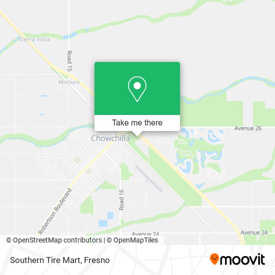 Southern Tire Mart map