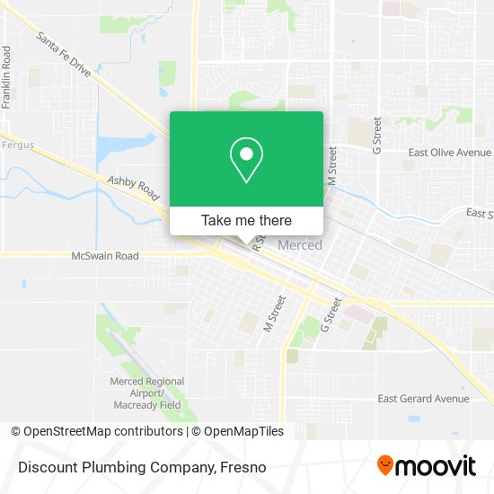 Mapa de Discount Plumbing Company
