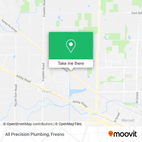 Mapa de All Precision Plumbing