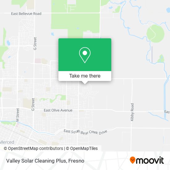 Valley Solar Cleaning Plus map
