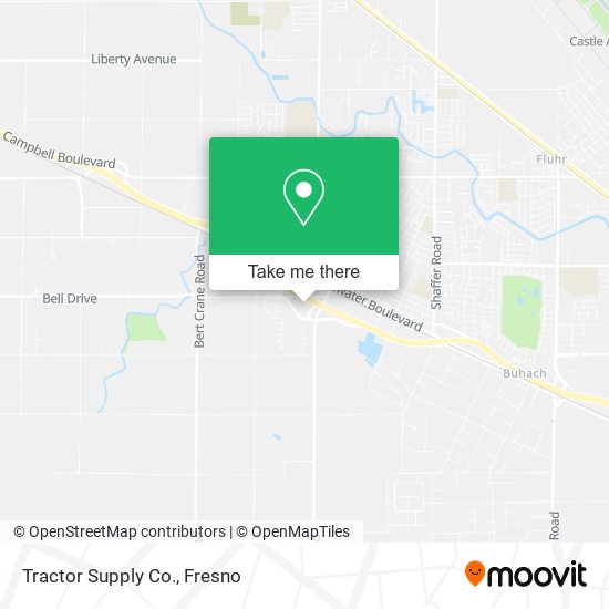Mapa de Tractor Supply Co.