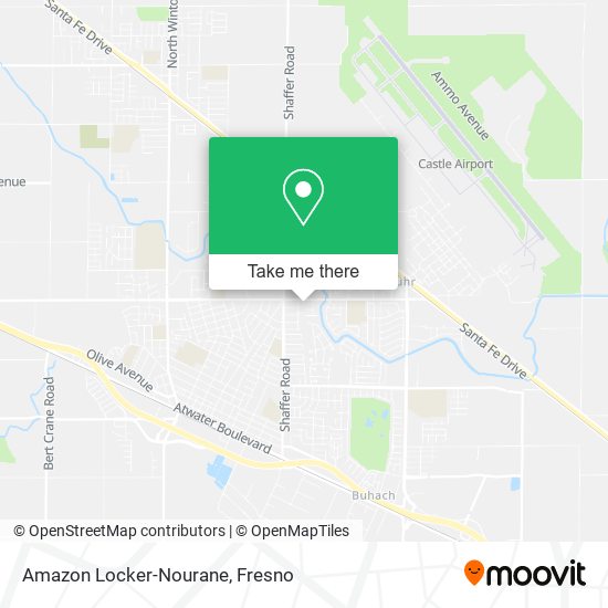 Amazon Locker-Nourane map