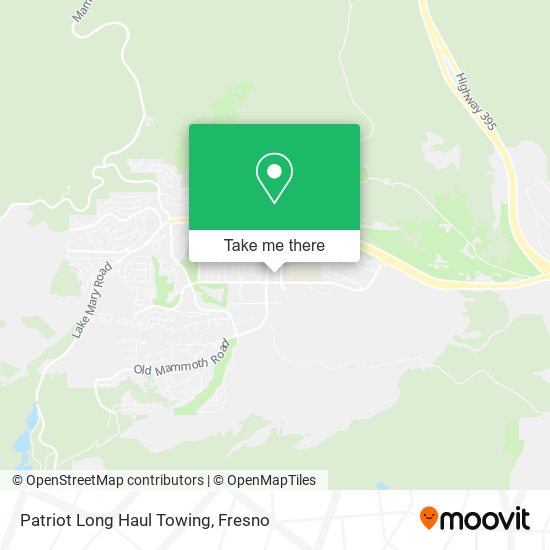 Patriot Long Haul Towing map