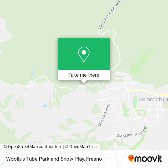 Woolly's Tube Park and Snow Play map