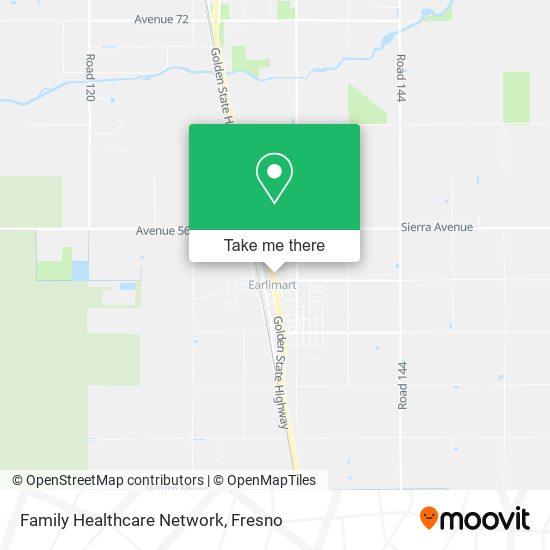 Mapa de Family Healthcare Network