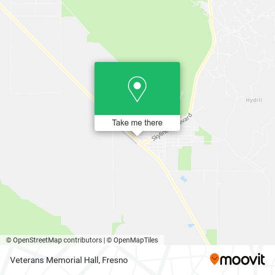 Mapa de Veterans Memorial Hall