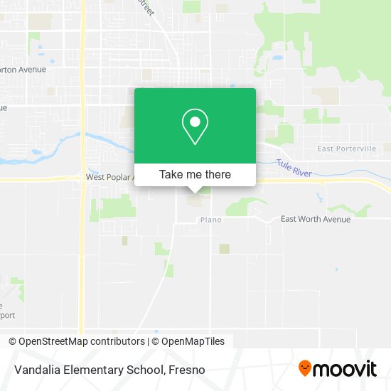 Vandalia Elementary School map