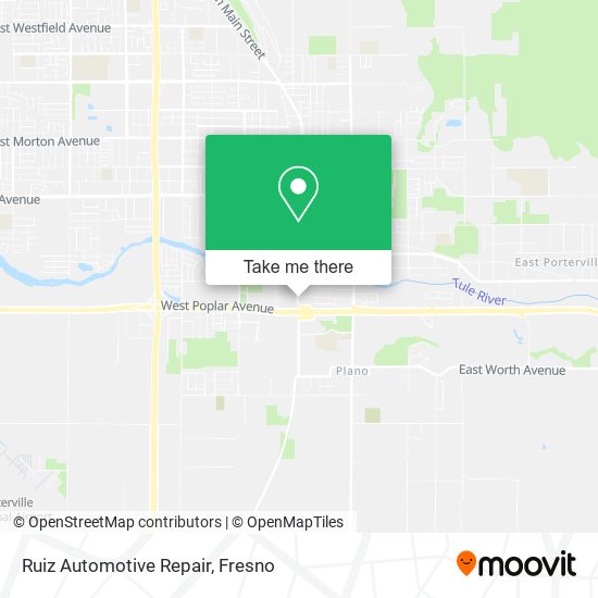 Ruiz Automotive Repair map