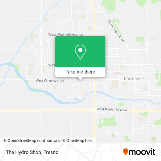 The Hydro Shop map