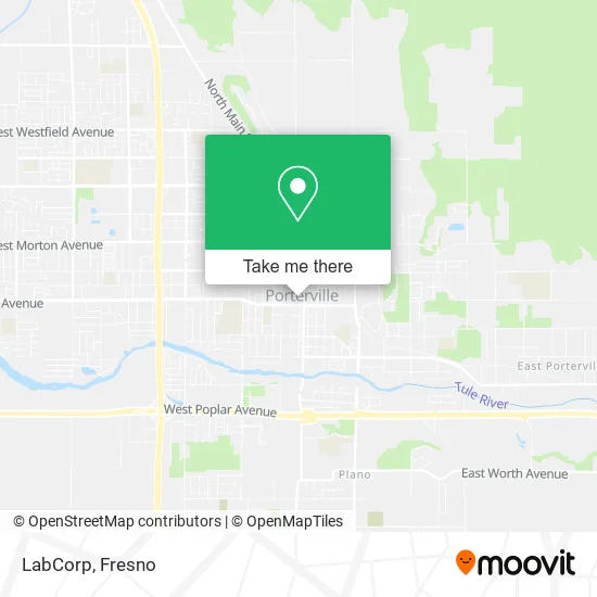 LabCorp map