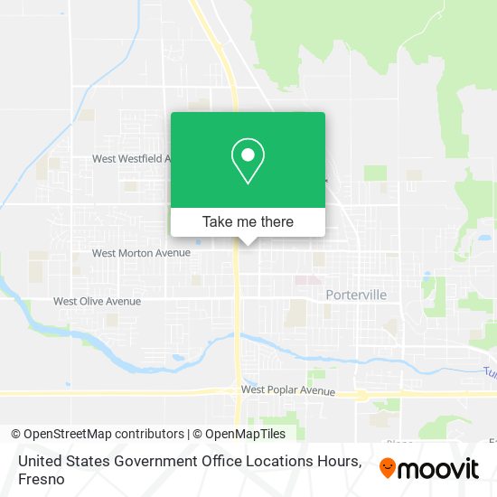 United States Government Office Locations Hours map