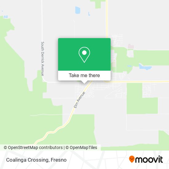 Mapa de Coalinga Crossing