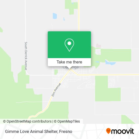 Gimme Love Animal Shelter map