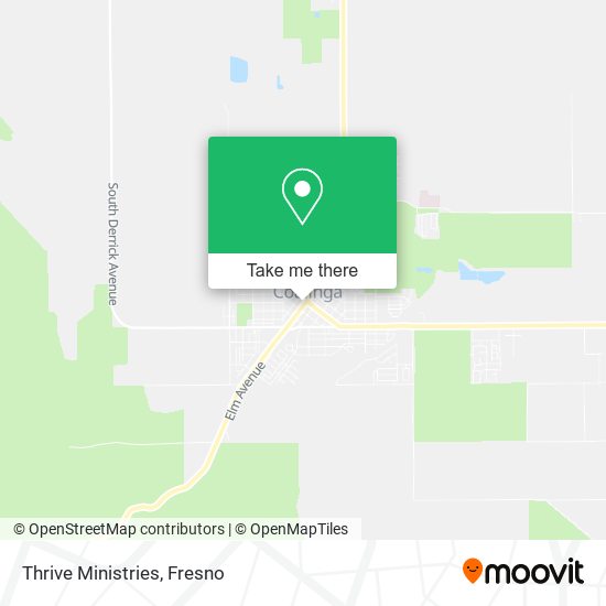 Mapa de Thrive Ministries
