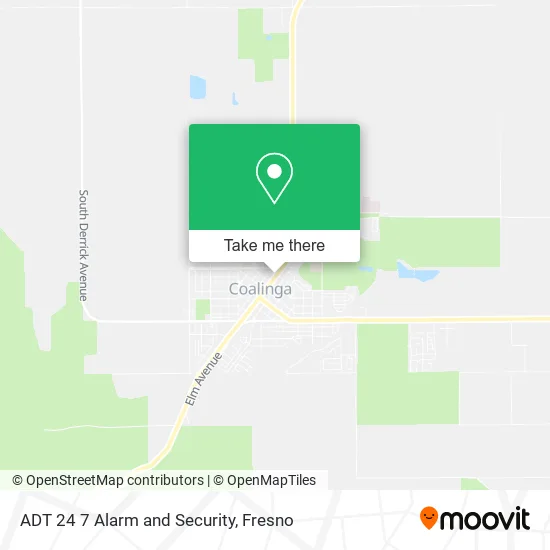 ADT 24 7 Alarm and Security map