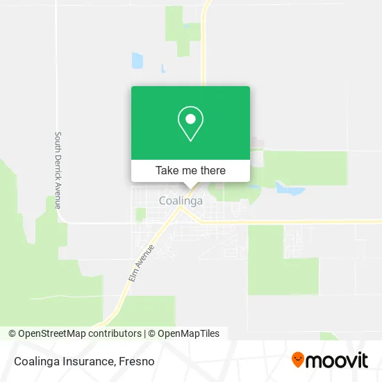 Coalinga Insurance map