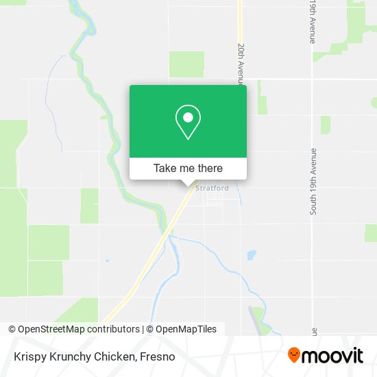 Krispy Krunchy Chicken map